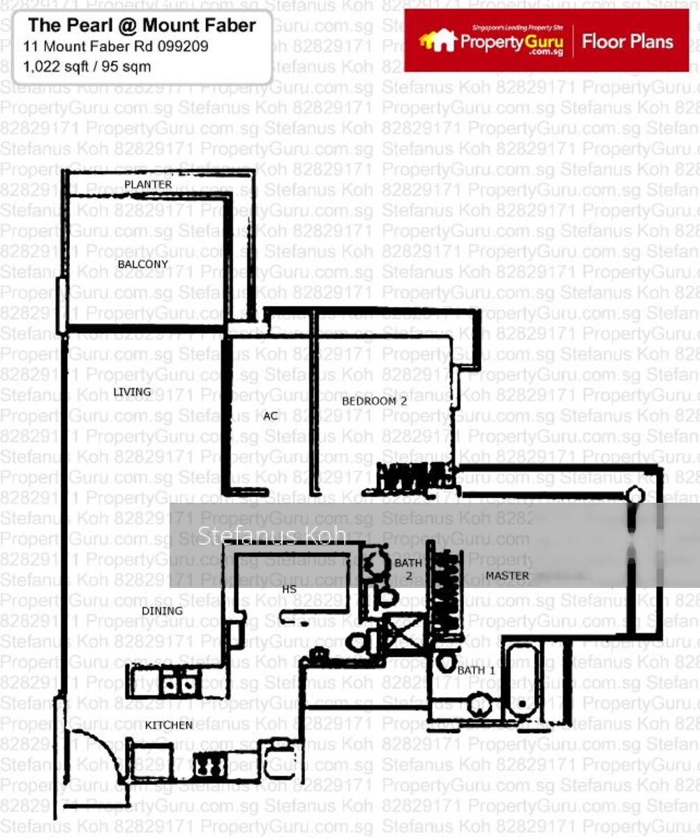 The Pearl @ Mount Faber (D4), Condominium #205159441